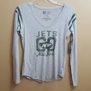 5/$15 NWT New York Jets long sleeve tee XL